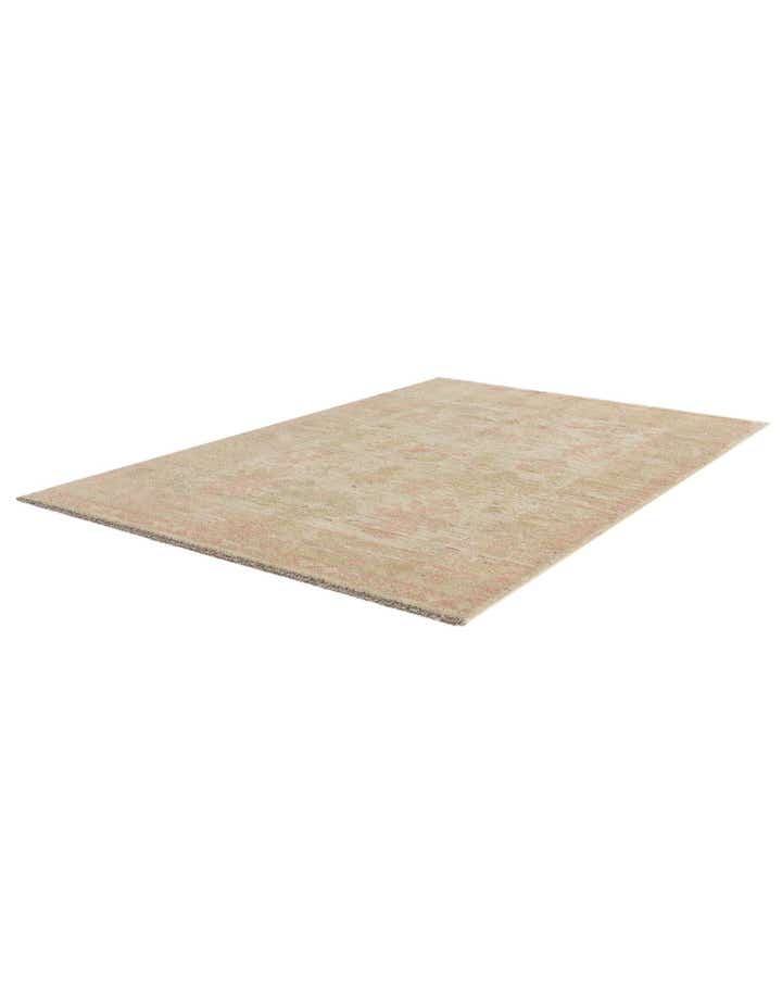 4' 2 x 6' 1 Hand Knotted Oushak Wool Rug