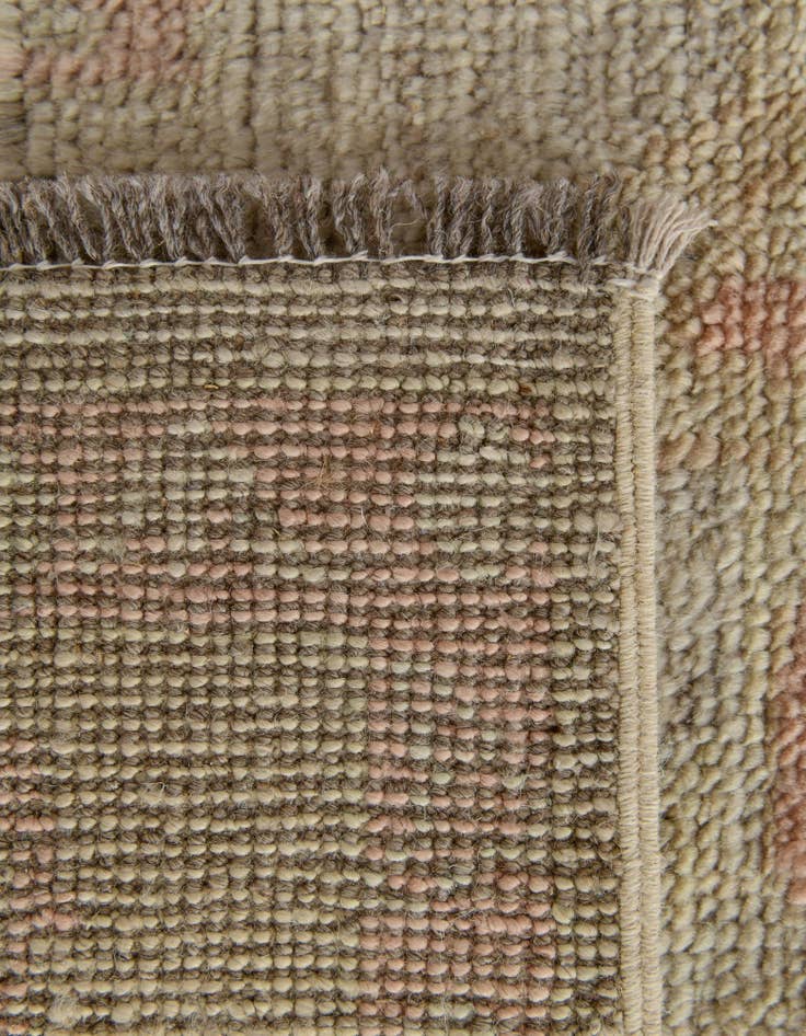 Detail image of 4' 2 x 6' 1 Hand Knotted Oushak Wool Rug