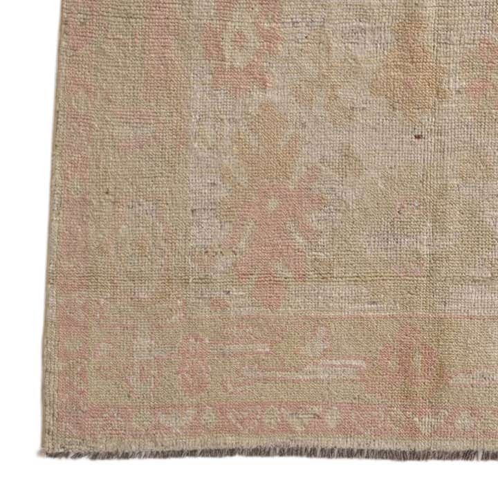 4' 2 x 6' 1 Hand Knotted Oushak Wool Rug