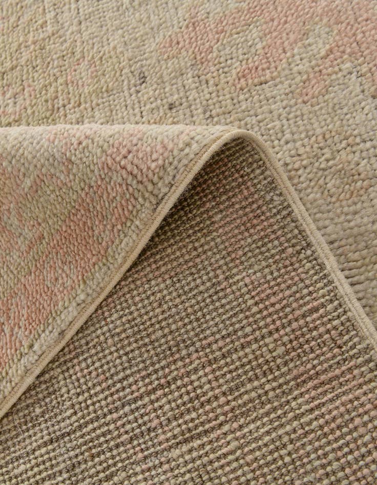 Detail image of 4' 2 x 6' 1  Hand Knotted Oushak Wool Rug