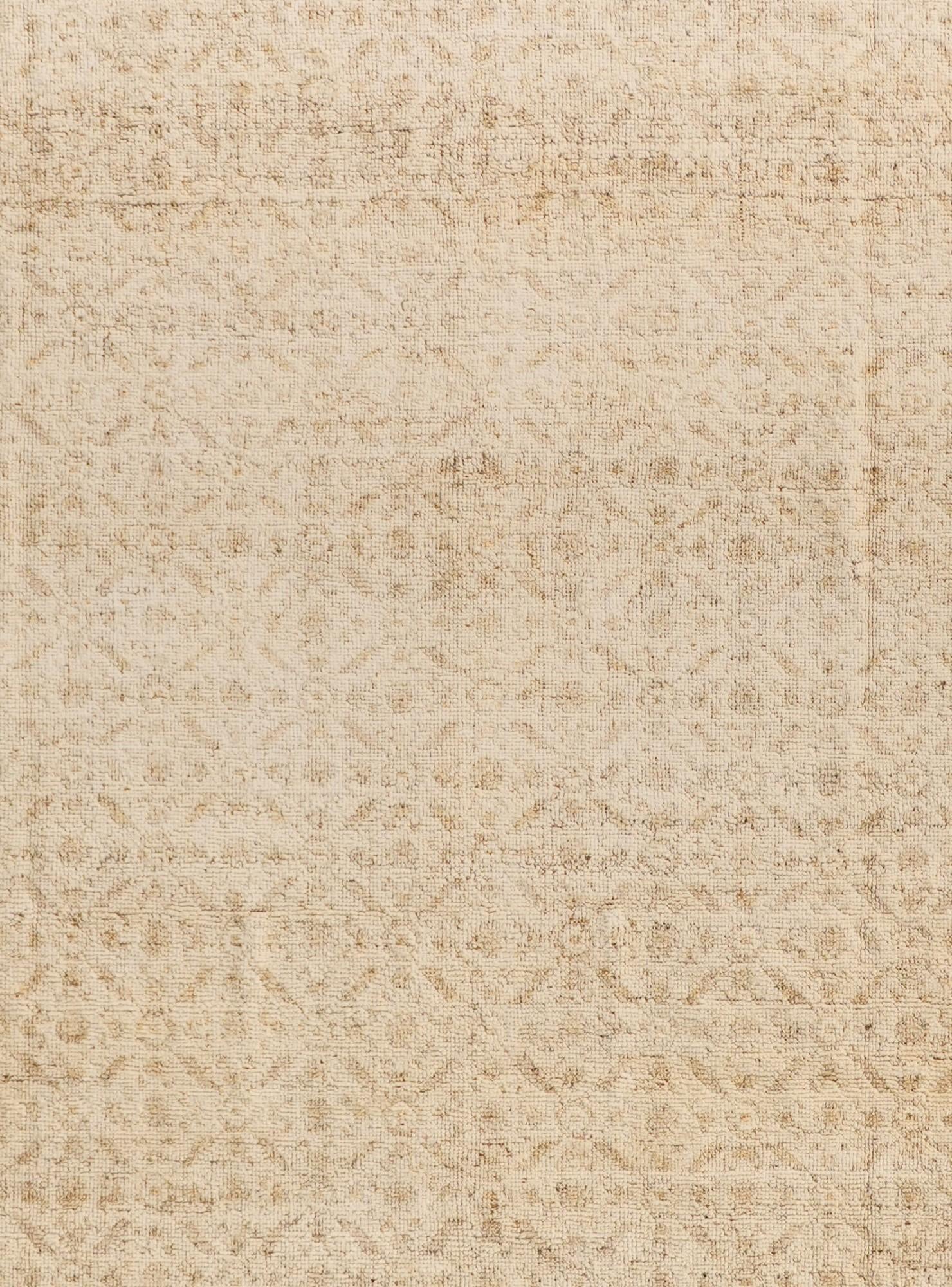 9' 3 x 12' 3 Hand Knotted Oushak Wool Rug