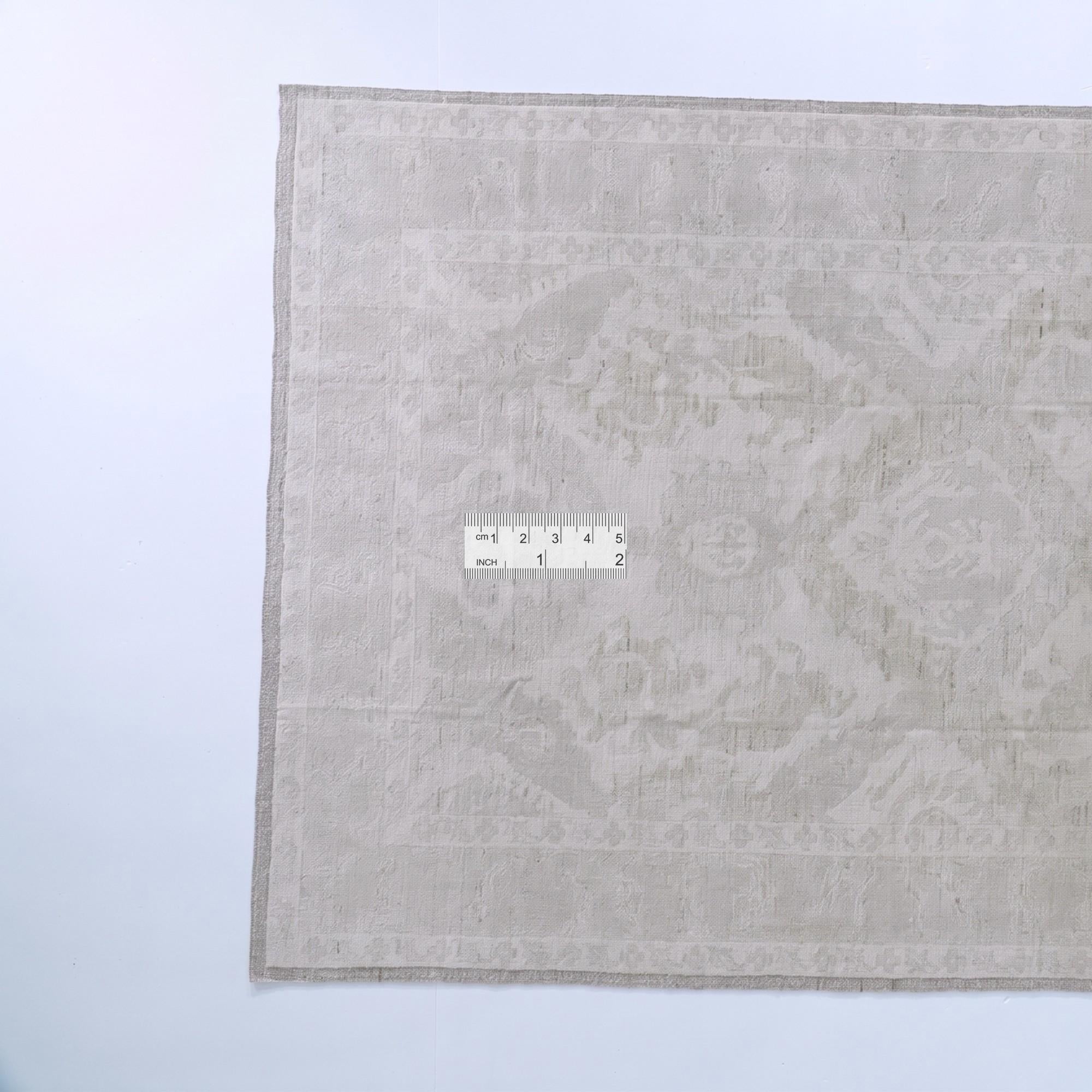 10' 1 x 14' 2 Hand Knotted Oushak Wool Rug