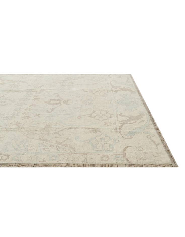 Detail image of 8' 3 x 10' 3 Hand Knotted Oushak Wool Rug
