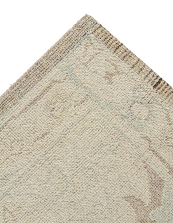 Detail image of 8' 3 x 10' 3  Hand Knotted Oushak Wool Rug