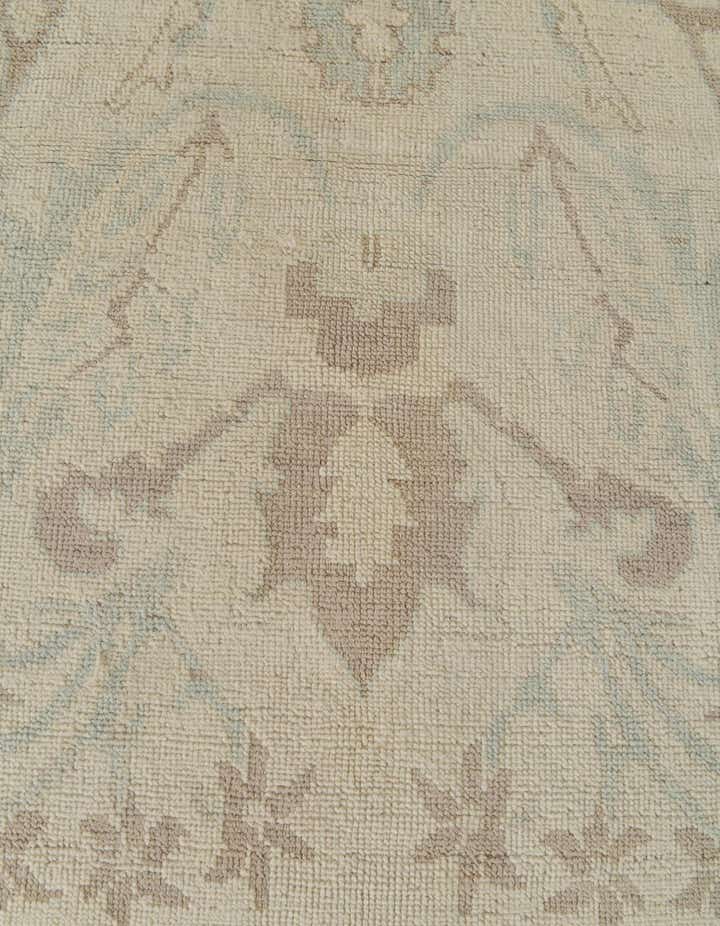 8' 3 x 10' 3 Hand Knotted Oushak Wool Rug
