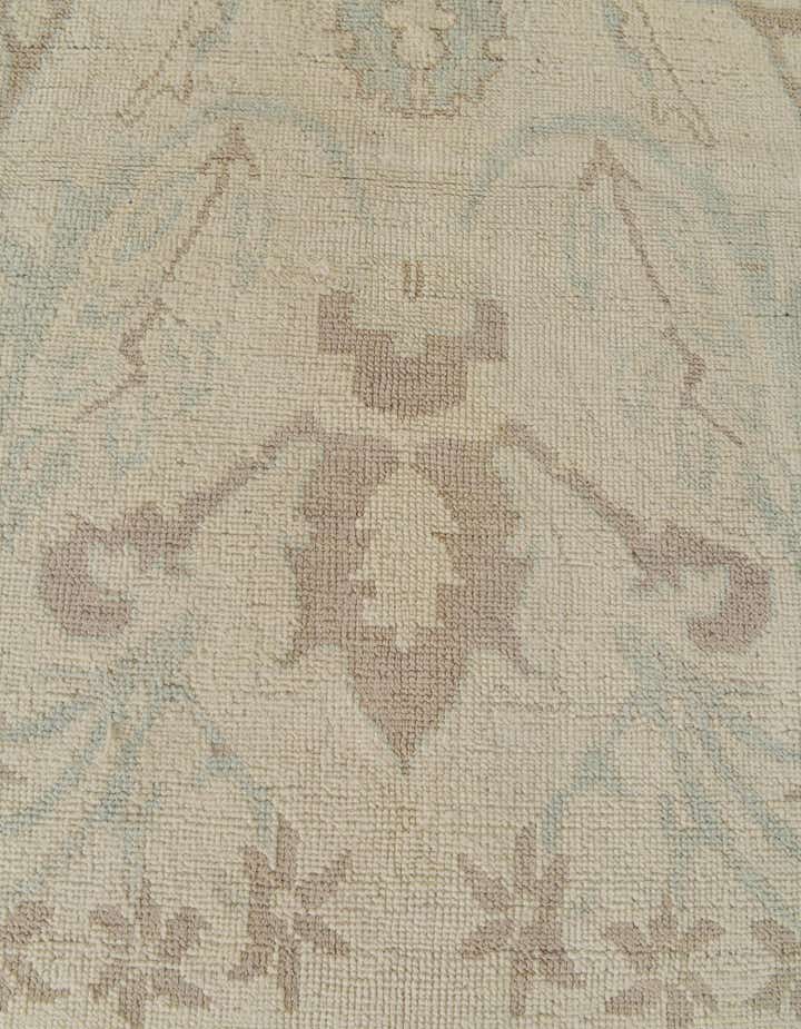 8' 3 x 10' 3 Hand Knotted Oushak Wool Rug