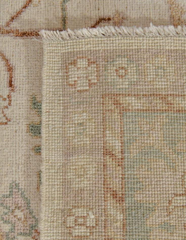 Detail image of 8' 2 x 10'  Hand Knotted Oushak Wool Rug