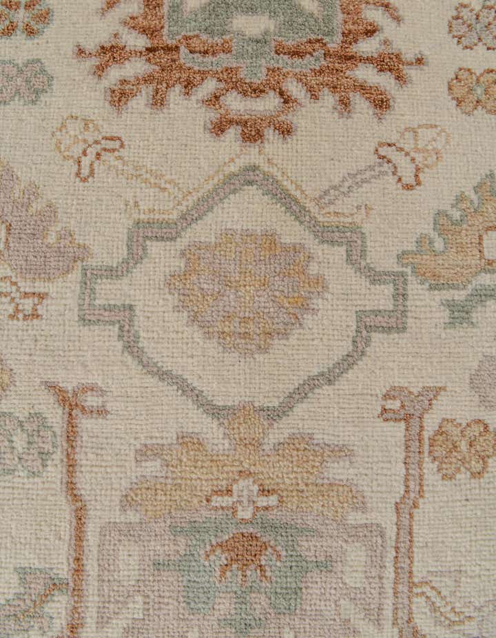 8' 2 x 10' Hand Knotted Oushak Wool Rug