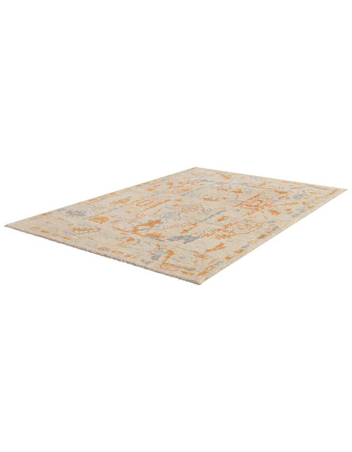 4' 1 x 6' 1 Oushak Wool Rug