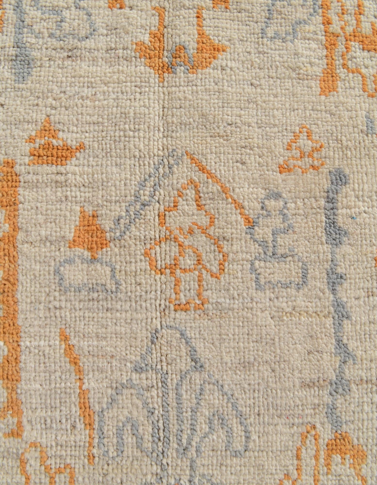4' 1 x 6' 1 Oushak Wool Rug