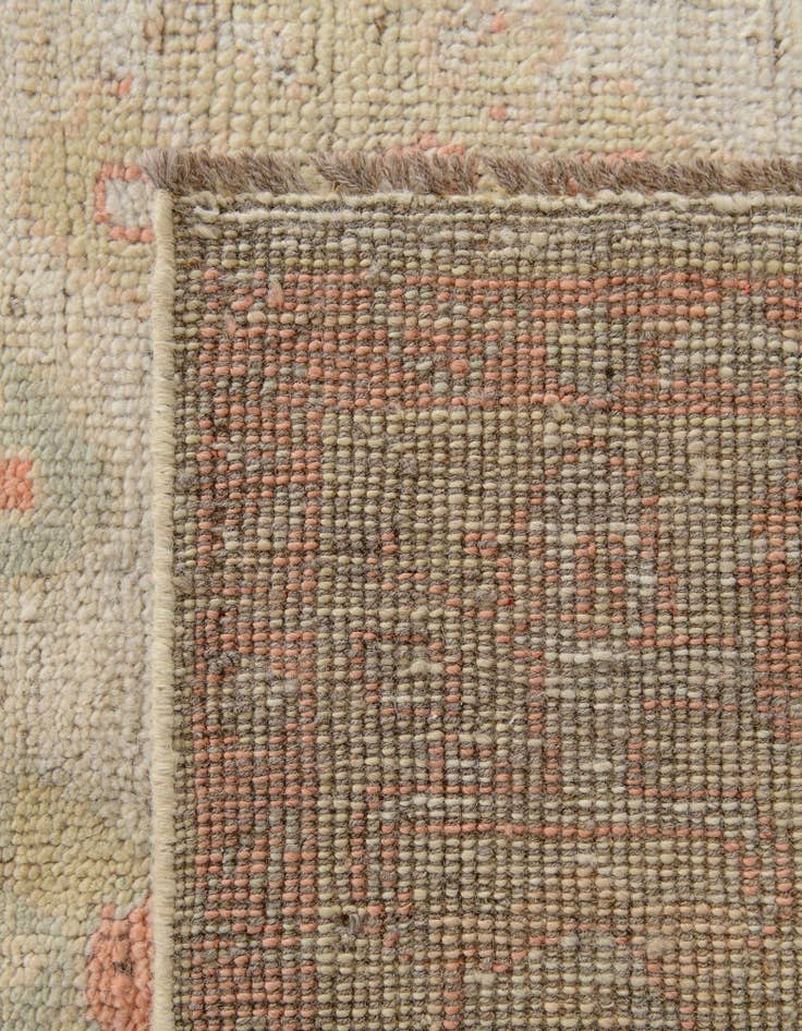 Detail image of 3' 11 x 5' 11 Hand Knotted Oushak Wool Rug