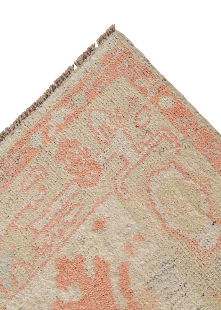 3' 11 x 5' 11 Hand Knotted Oushak Wool Rug