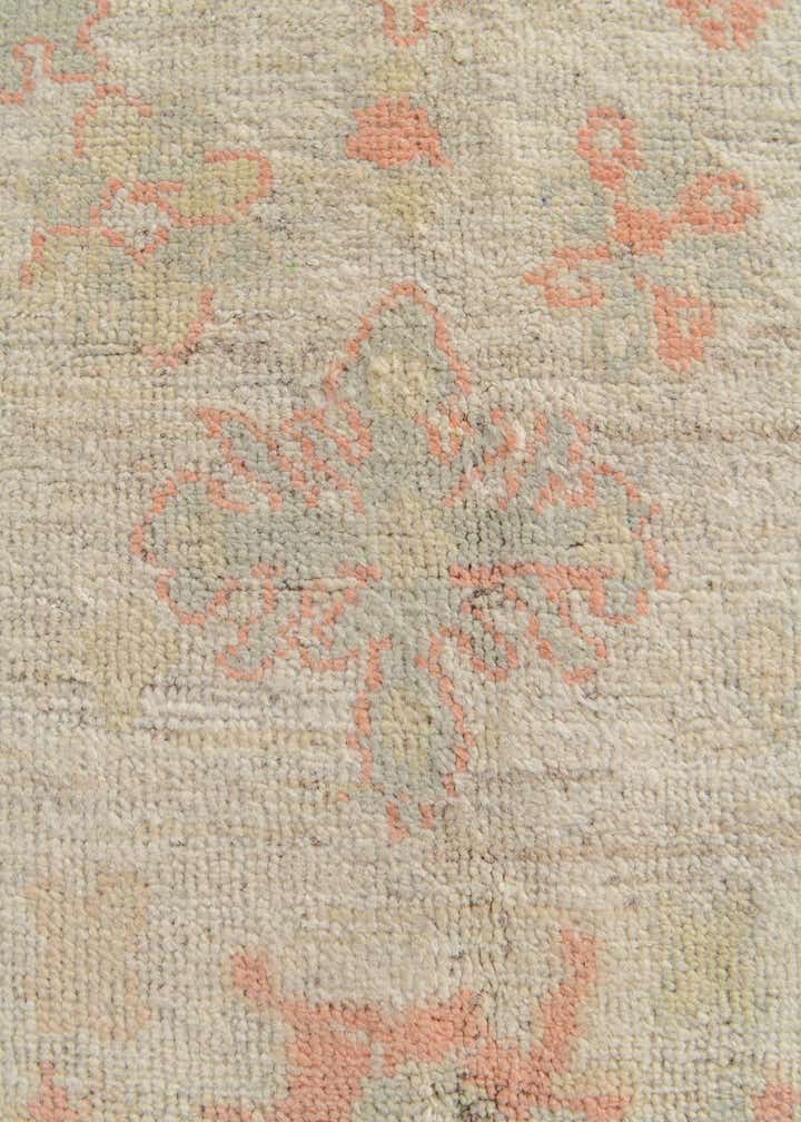3' 11 x 5' 11 Hand Knotted Oushak Wool Rug