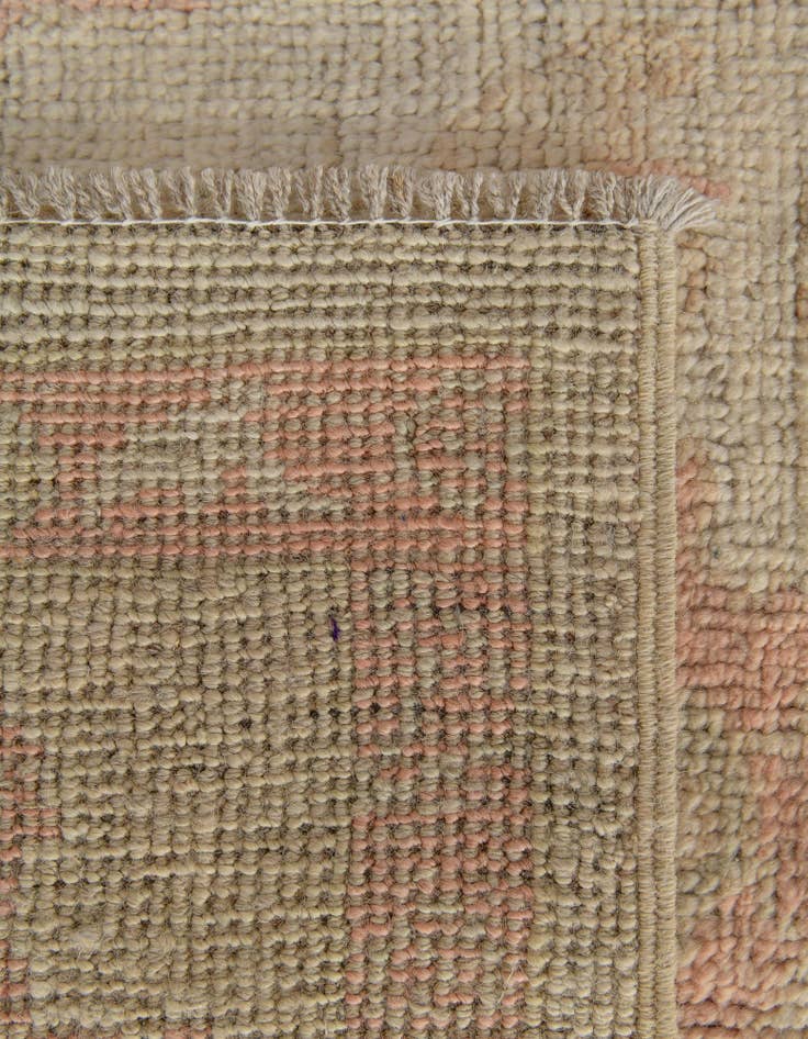 Detail image of 4' 2 x 6' 3  Hand Knotted Oushak Wool Rug