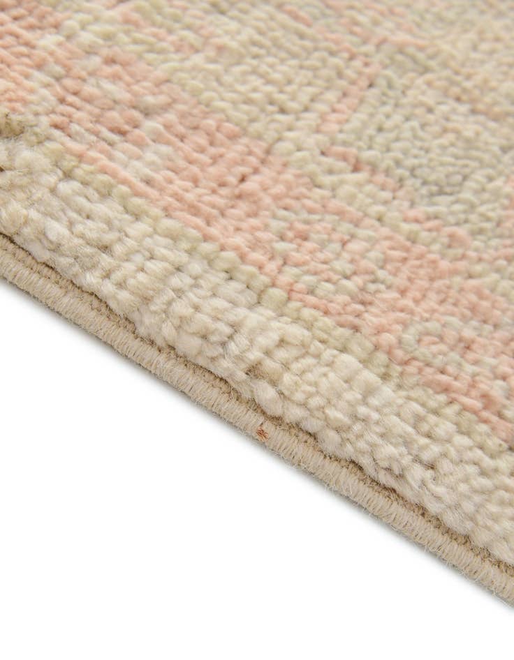 Detail image of 4' 2 x 6' 3  Hand Knotted Oushak Wool Rug