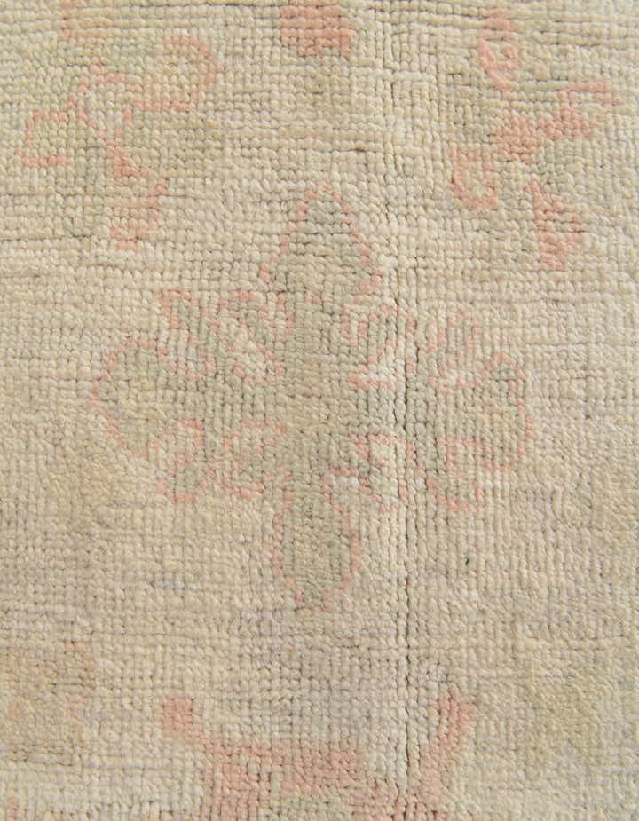 4' 2 x 6' 3 Hand Knotted Oushak Wool Rug