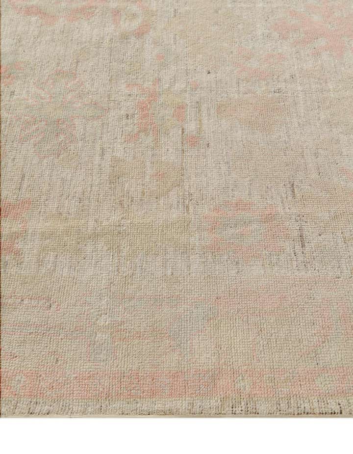 5' 4 x 6' 10 Hand Knotted Oushak Wool Rug