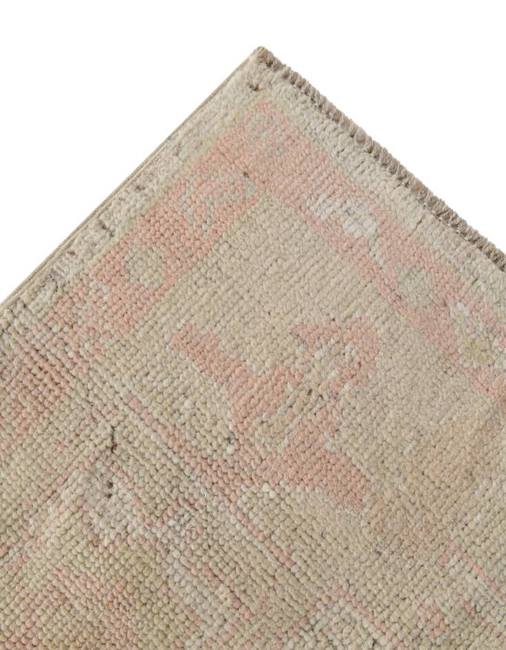 Detail image of 5' 4 x 6' 10  Hand Knotted Oushak Wool Rug