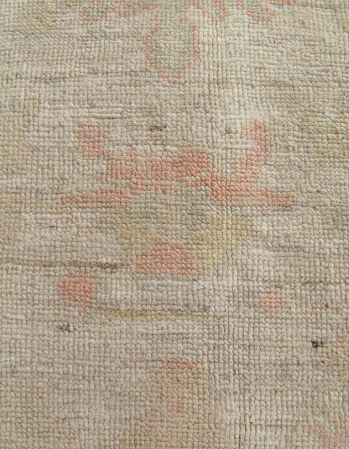 5' 4 x 6' 10 Hand Knotted Oushak Wool Rug
