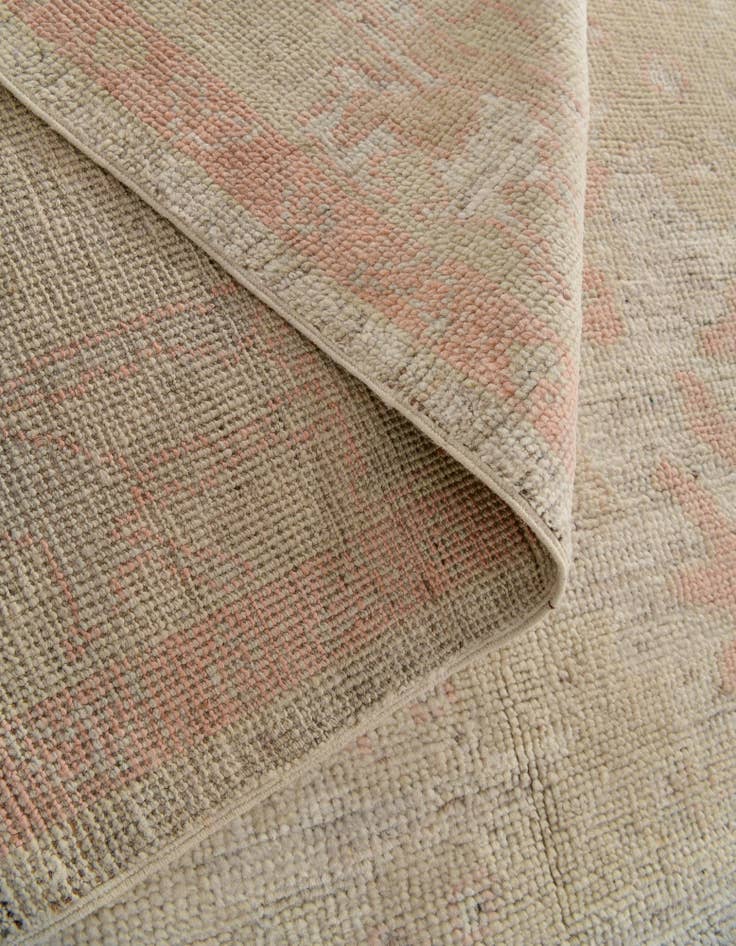 Detail image of 5' 4 x 6' 10  Hand Knotted Oushak Wool Rug