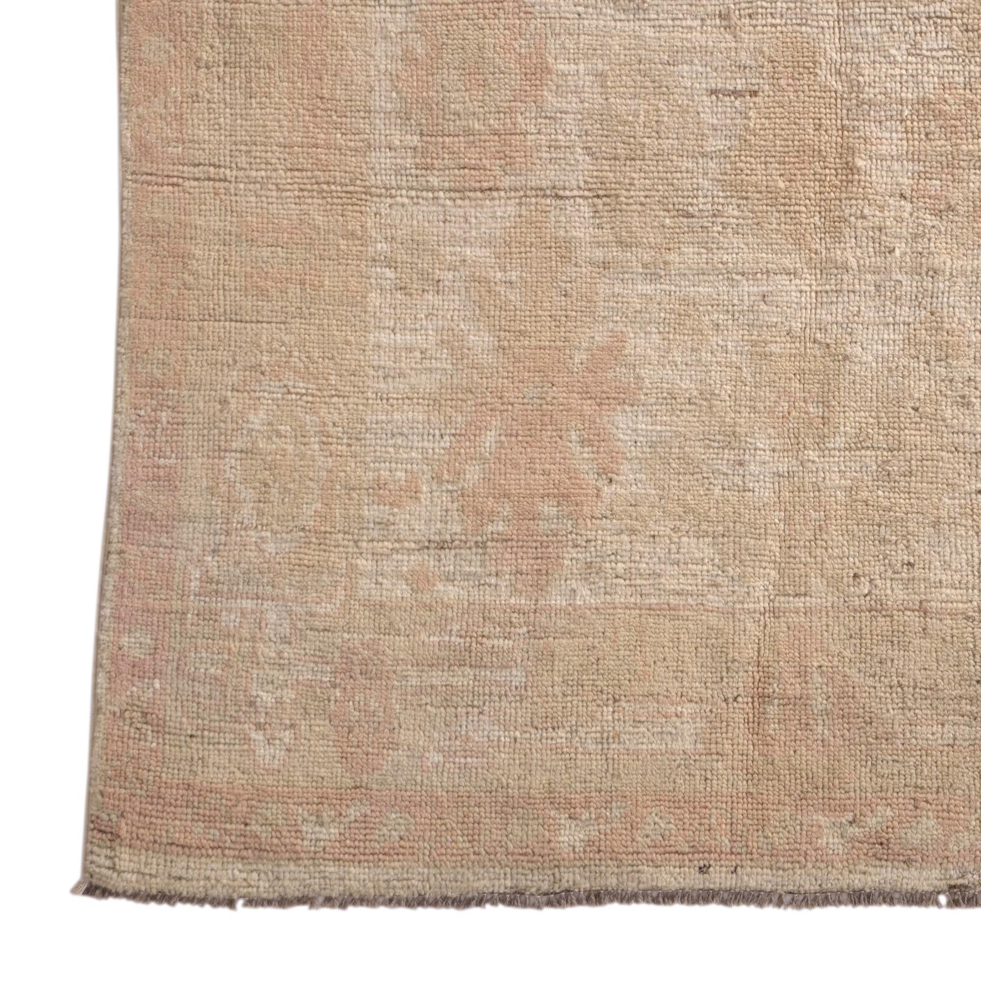 5' x 7' 3 Hand Knotted Oushak Wool Rug