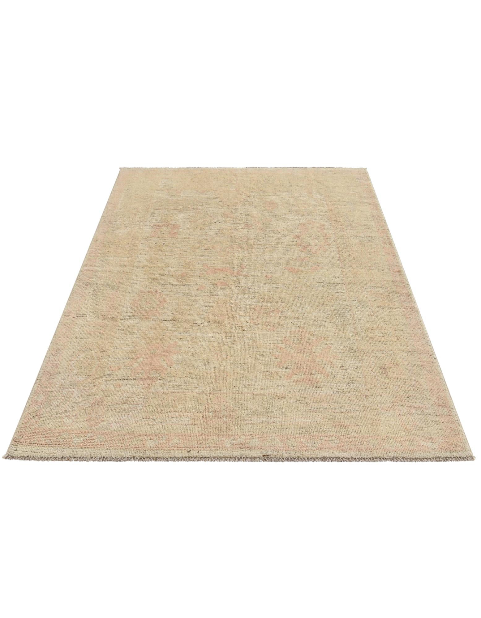 5' x 7' 3 Hand Knotted Oushak Wool Rug
