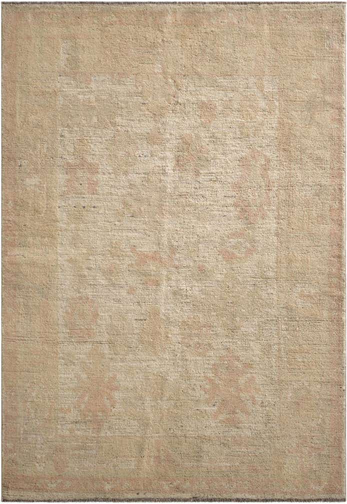 5' x 7' 3 Hand Knotted Oushak Wool Rug