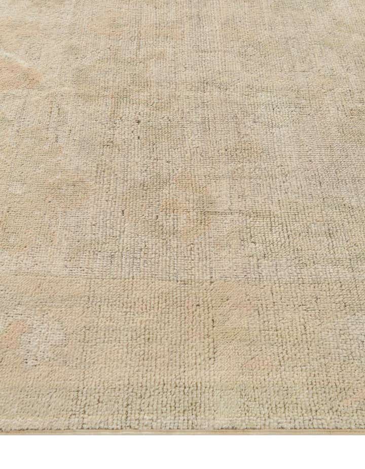 5' x 7' 5 Hand Knotted Oushak Wool Rug