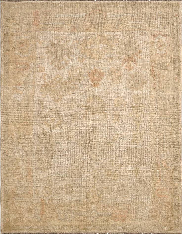 Detail image of 5' x 7' 5 Hand Knotted Oushak Wool Rug