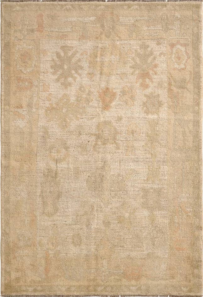 Detail image of 5' x 7' 5 Hand Knotted Oushak Wool Rug