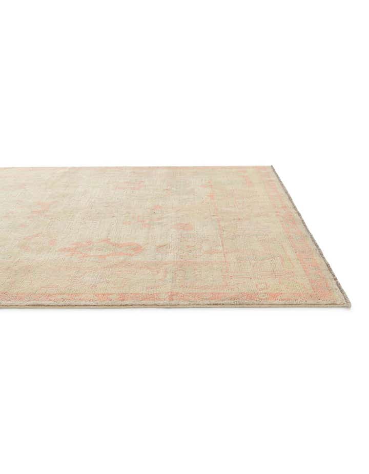 5' 2 x 7' 4 Hand Knotted Oushak Wool Rug