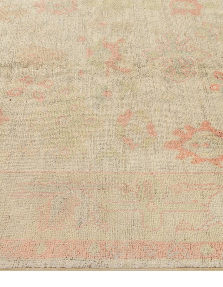 Detail image of 5' 2 x 7' 4  Hand Knotted Oushak Wool Rug