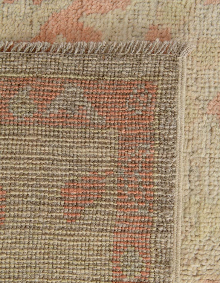 Detail image of 5' 2 x 7' 4 Hand Knotted Oushak Wool Rug