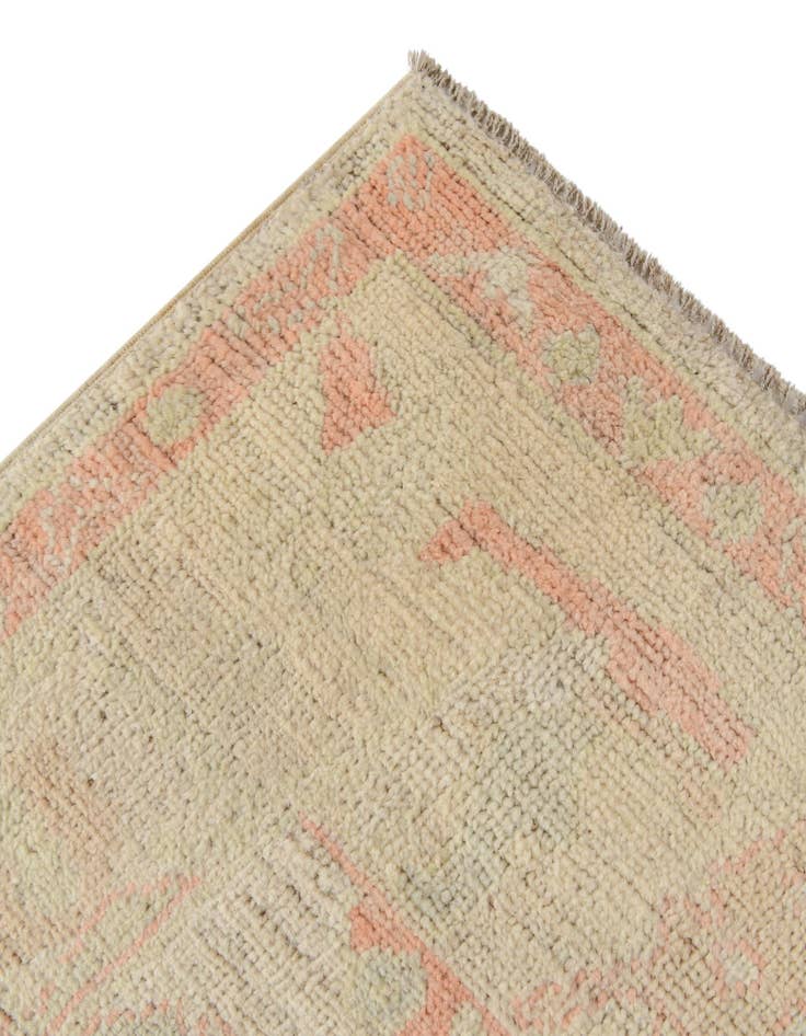 Detail image of 5' 2 x 7' 4 Hand Knotted Oushak Wool Rug