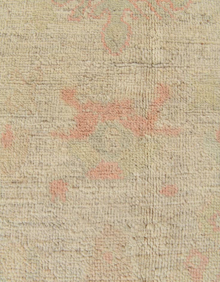 Detail image of 5' 2 x 7' 4  Hand Knotted Oushak Wool Rug