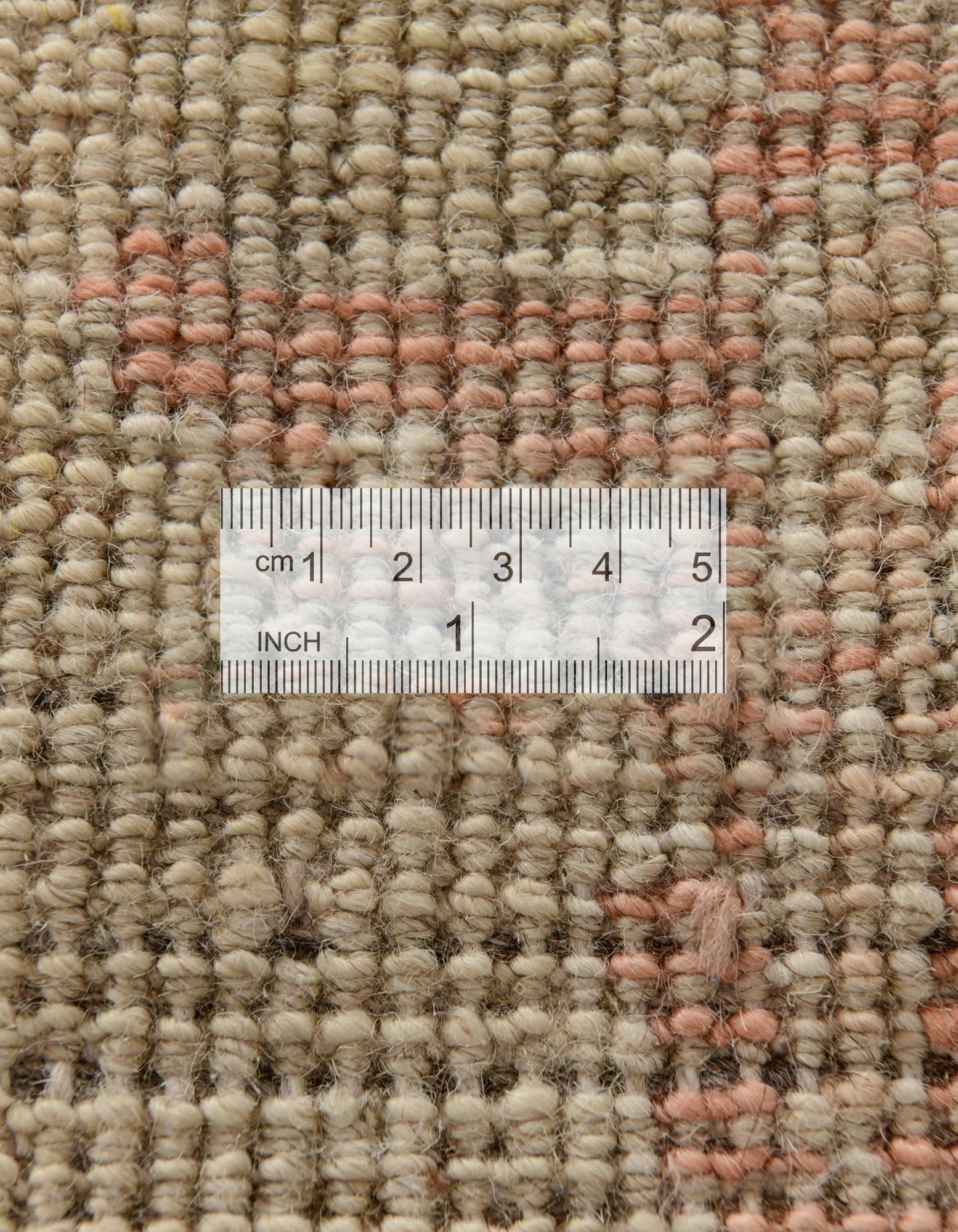 4' 4 x 6' 3 Hand Knotted Oushak Wool Rug