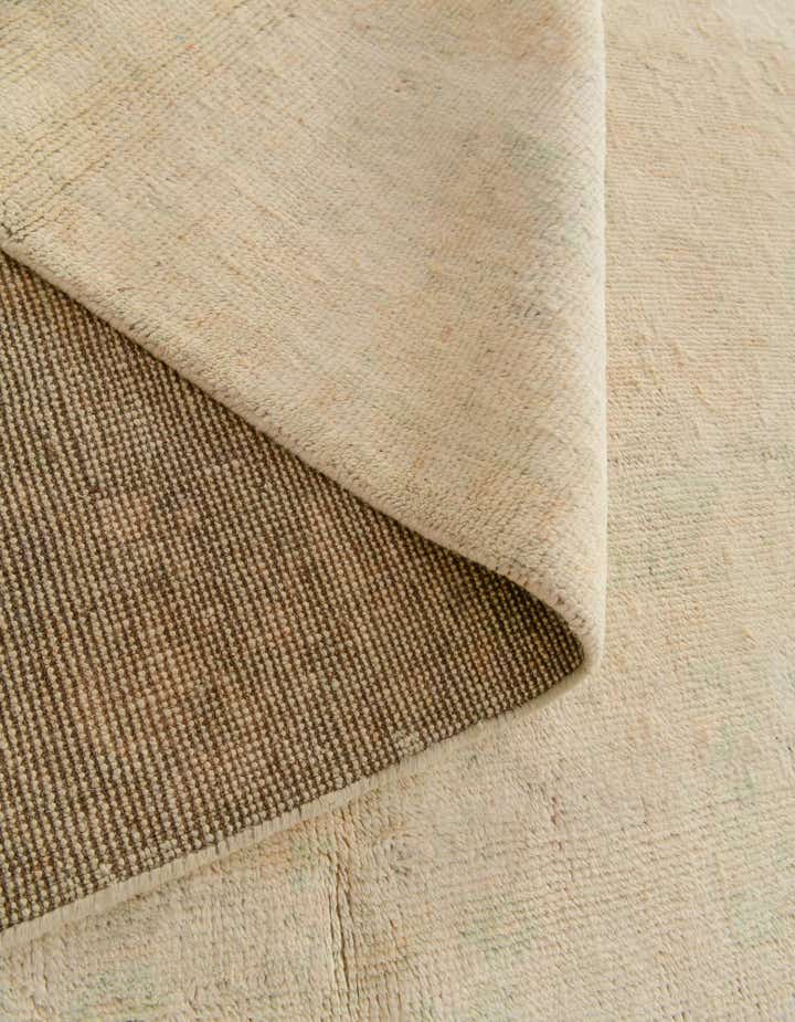 4' 4 x 6' 3 Hand Knotted Oushak Wool Rug