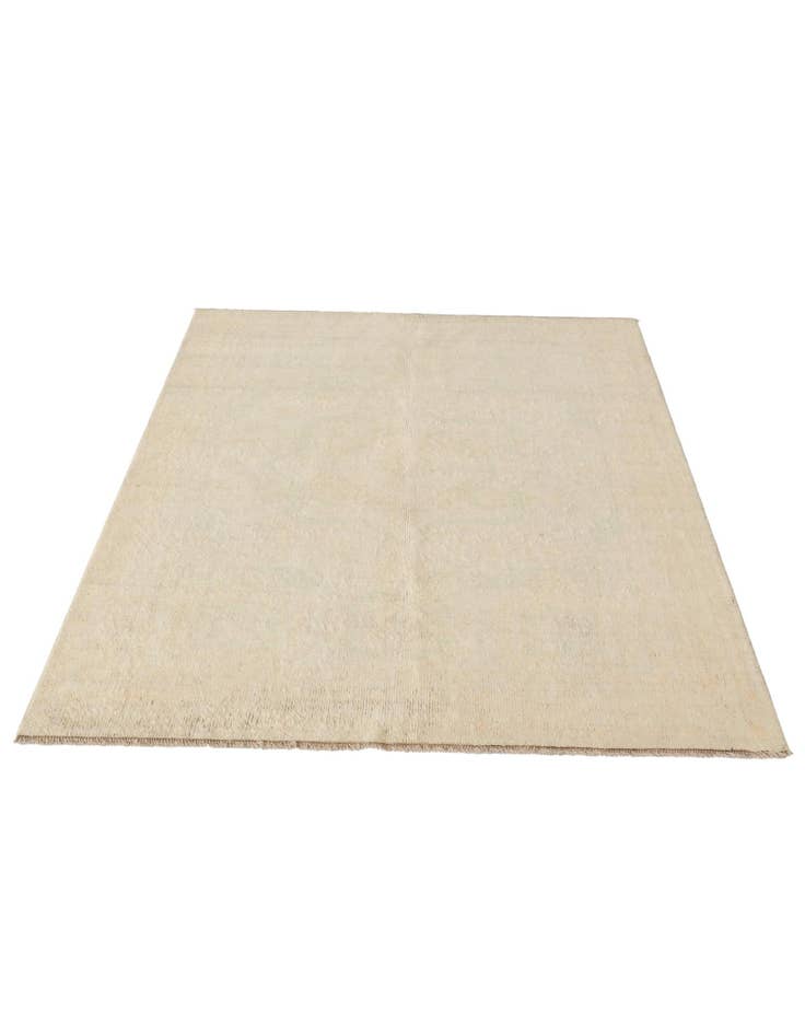 Detail image of 4' 4 x 6' 3  Hand Knotted Oushak Wool Rug