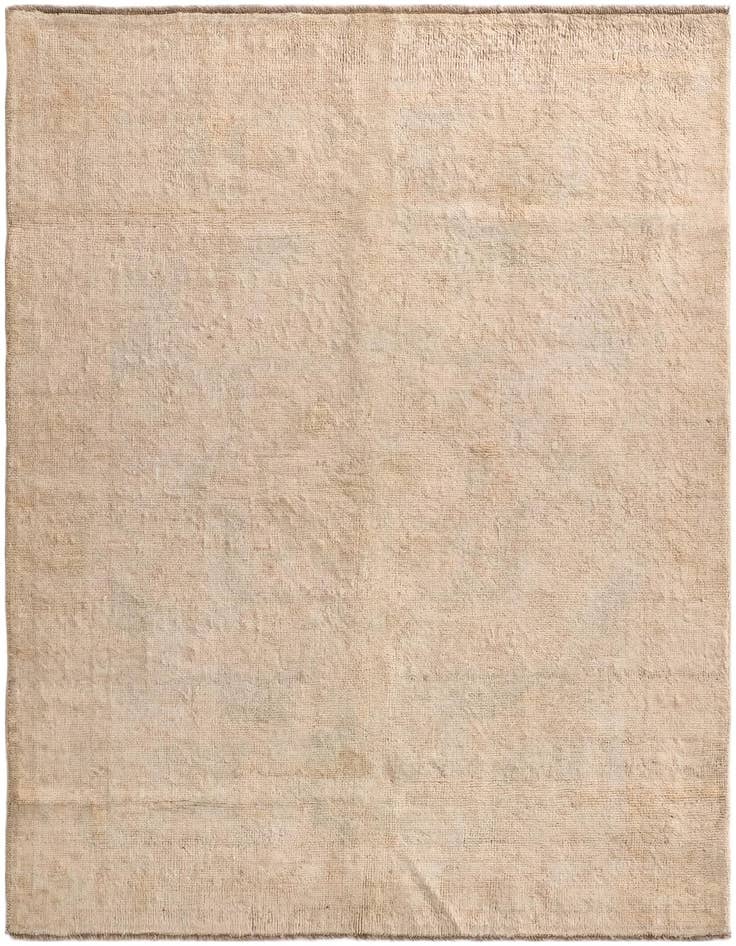 Detail image of 4' 4 x 6' 3 Hand Knotted Oushak Wool Rug