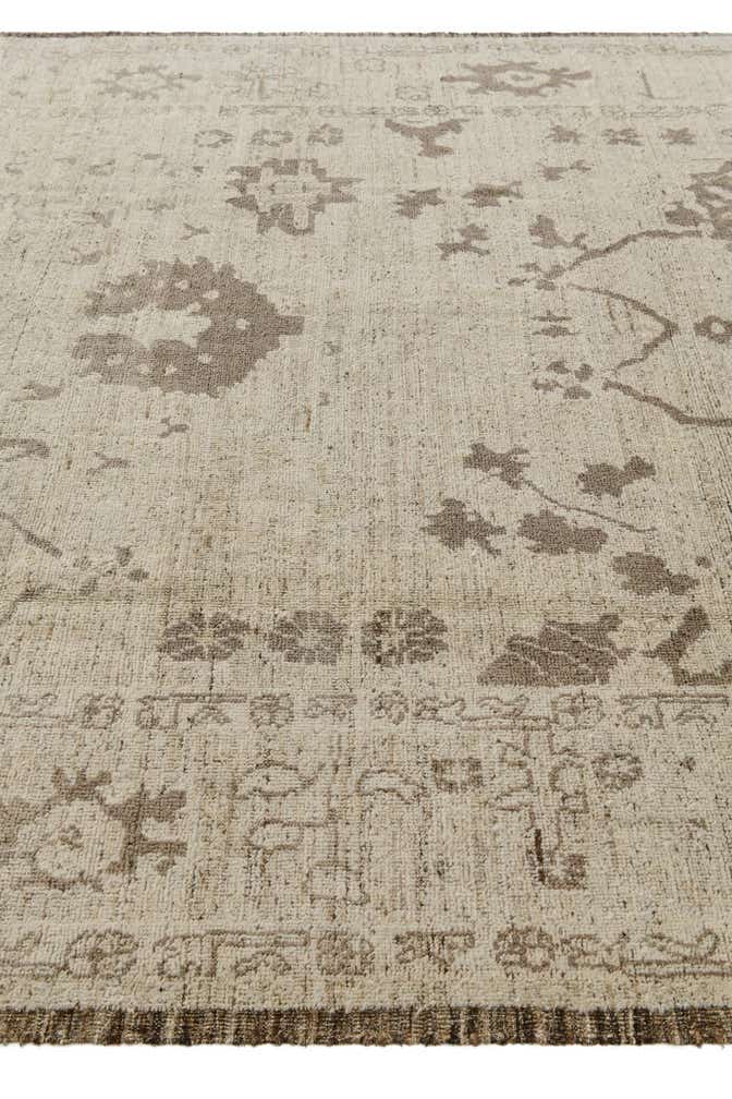 8' 3 x 10' 1 Hand Knotted Oushak Wool Rug