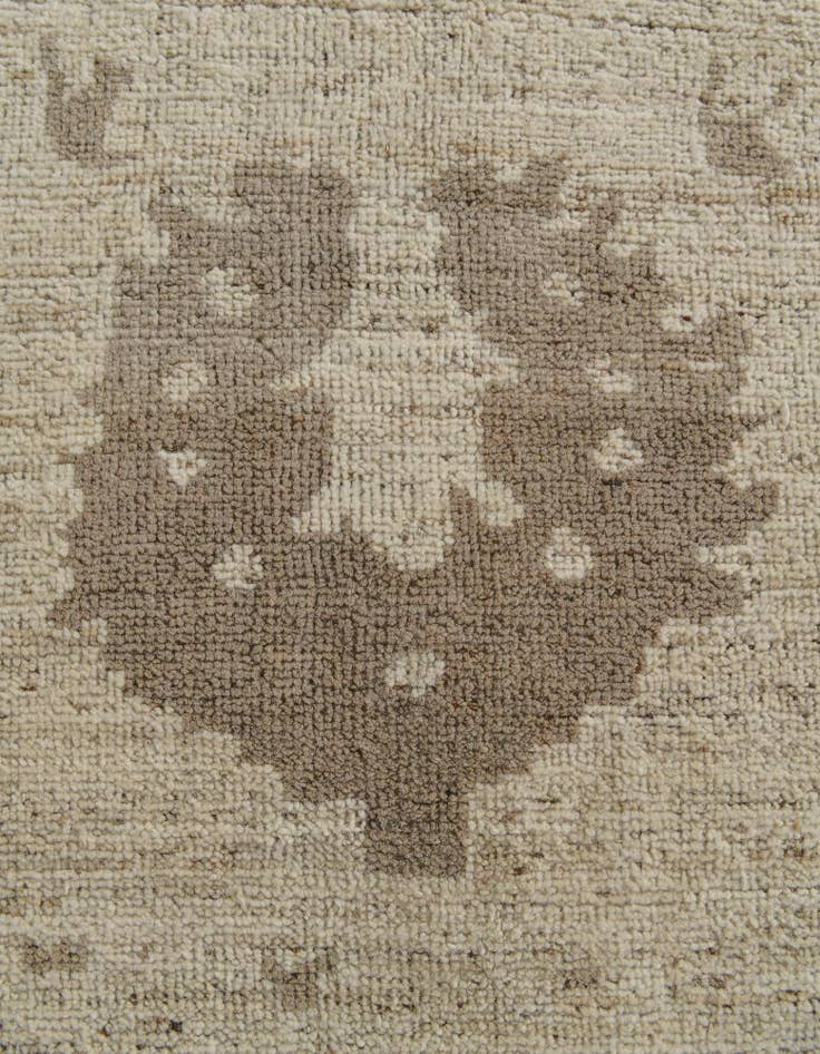 Detail image of 8' 3 x 10' 1 Hand Knotted Oushak Wool Rug