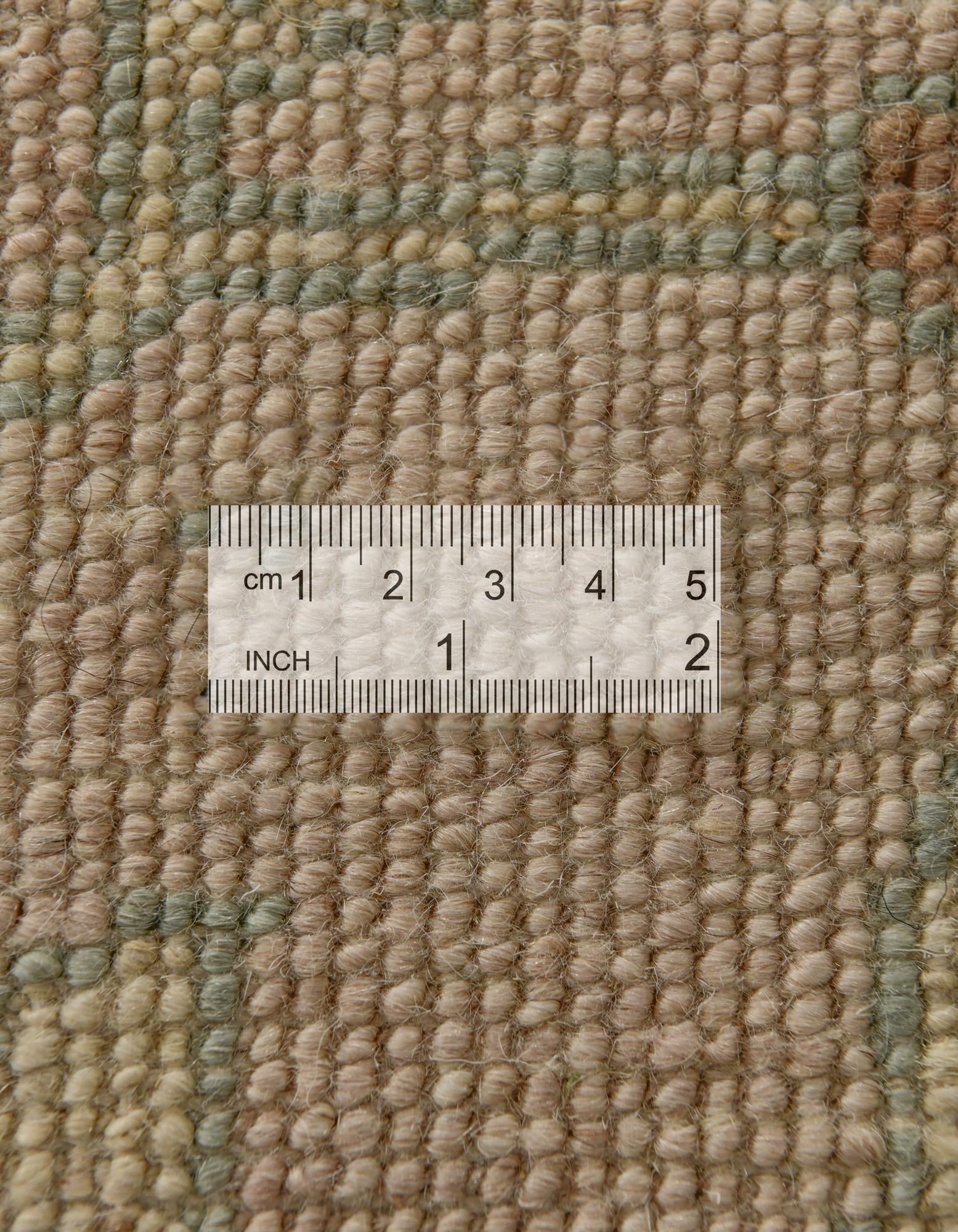 8' x 10' Hand Knotted Oushak Wool Rug