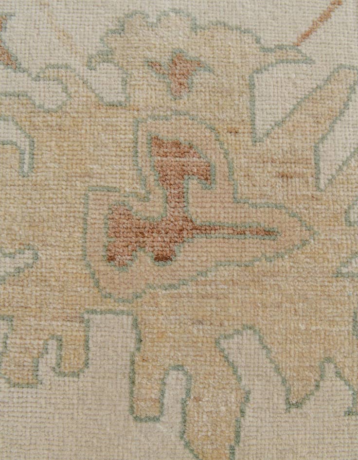 Detail image of 8' x 10' Hand Knotted Oushak Wool Rug