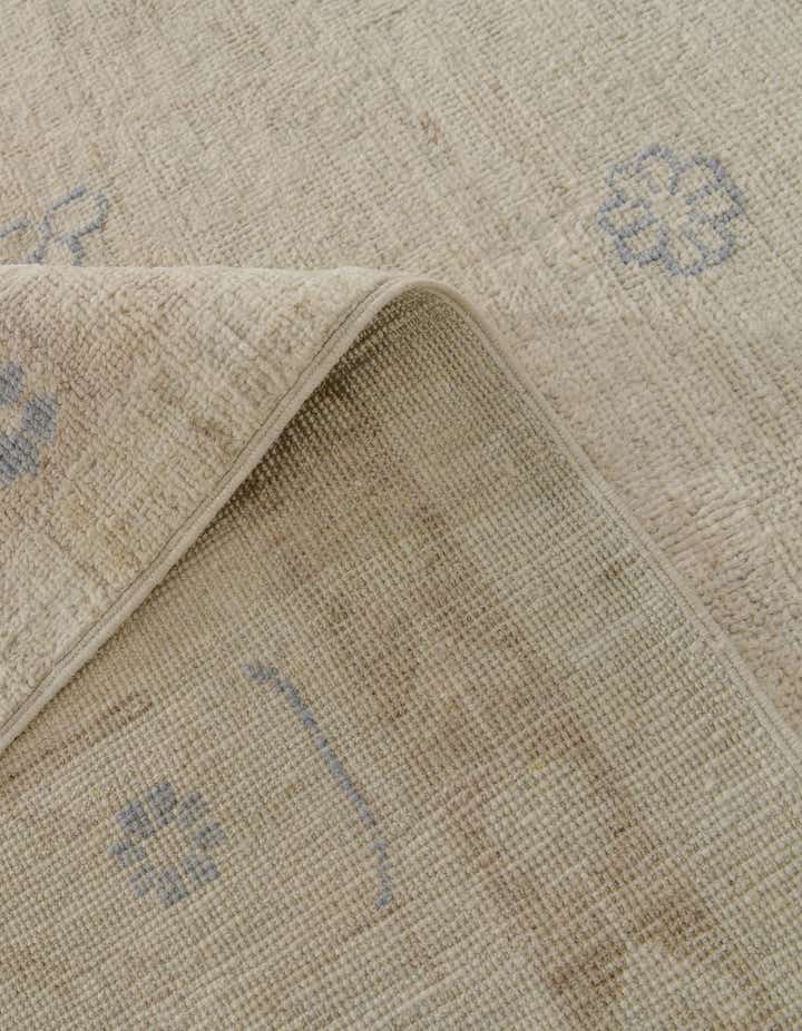 9' 10 x 13' 6 Hand Knotted Oushak Wool Rug