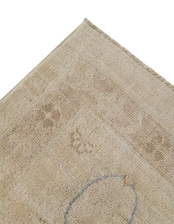 9' 10 x 13' 6 Hand Knotted Oushak Wool Rug