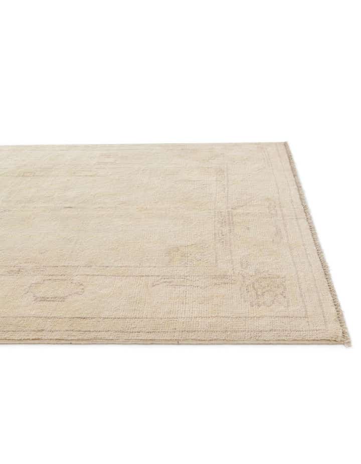 4' 3 x 6' Hand Knotted Oushak Wool Rug