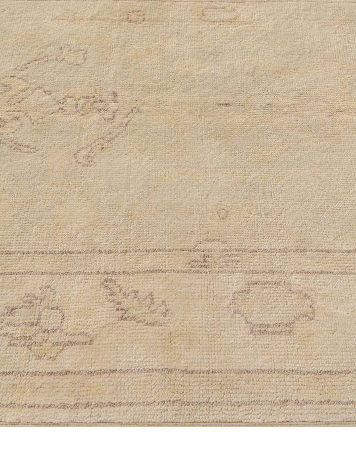 Detail image of 4' 3 x 6'  Hand Knotted Oushak Wool Rug