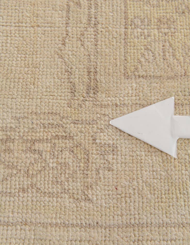 Detail image of 4' 3 x 6'  Hand Knotted Oushak Wool Rug