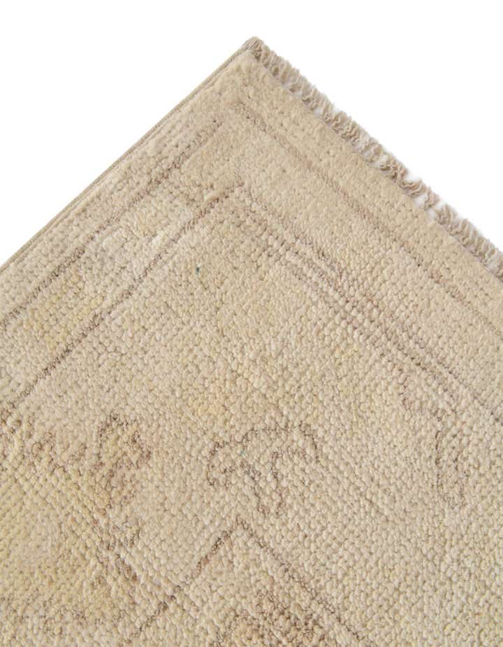 4' 3 x 6' Hand Knotted Oushak Wool Rug