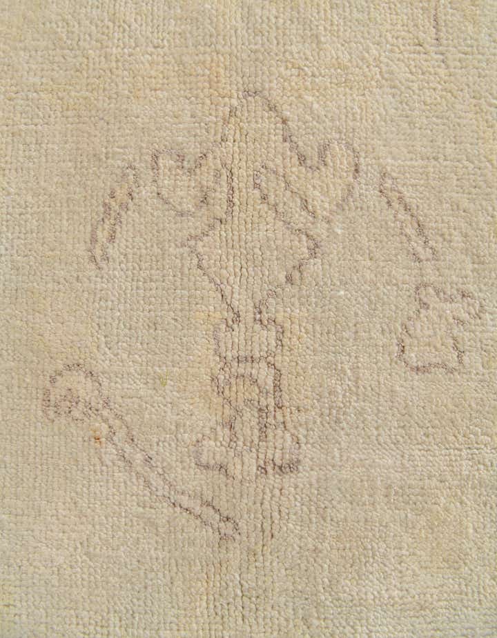 4' 3 x 6' Hand Knotted Oushak Wool Rug